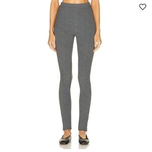 Toteme Gray Zip Leggings